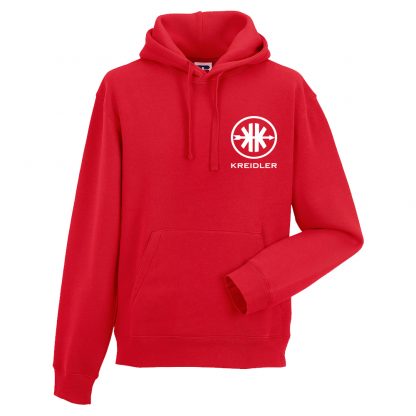 Sweater Hoody rood-12