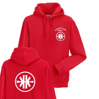Sweater Hoody rood-22