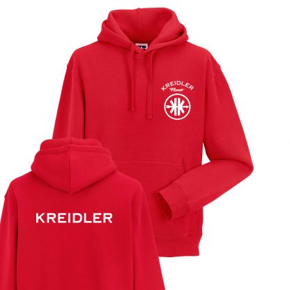 Sweater Hoody rood-26