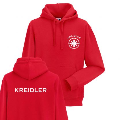 Sweater Hoody rood-28