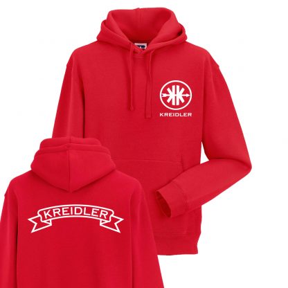 Sweater Hoody rood-38