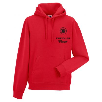 Sweater Hoody rood-4