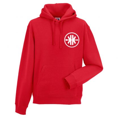 Sweater Hoody rood-9